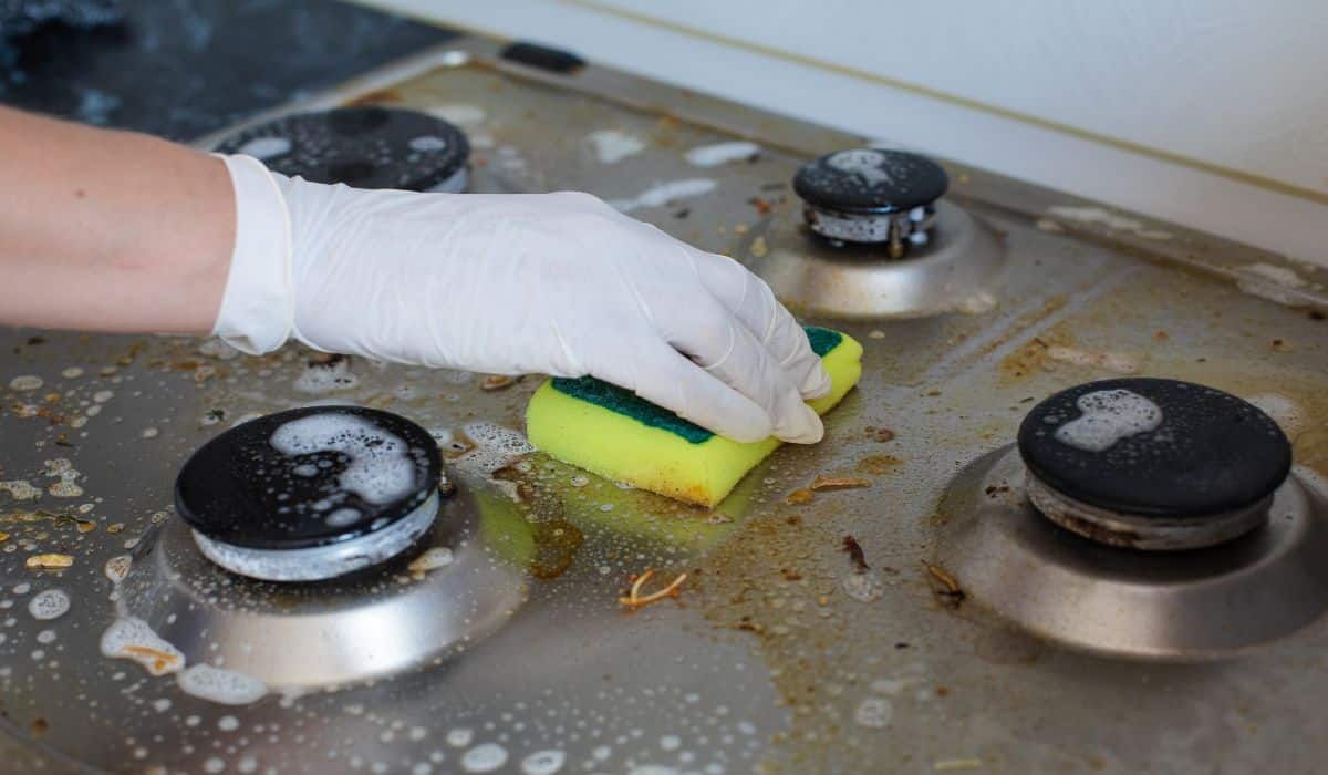 how-to-remove-burnt-on-from-stove