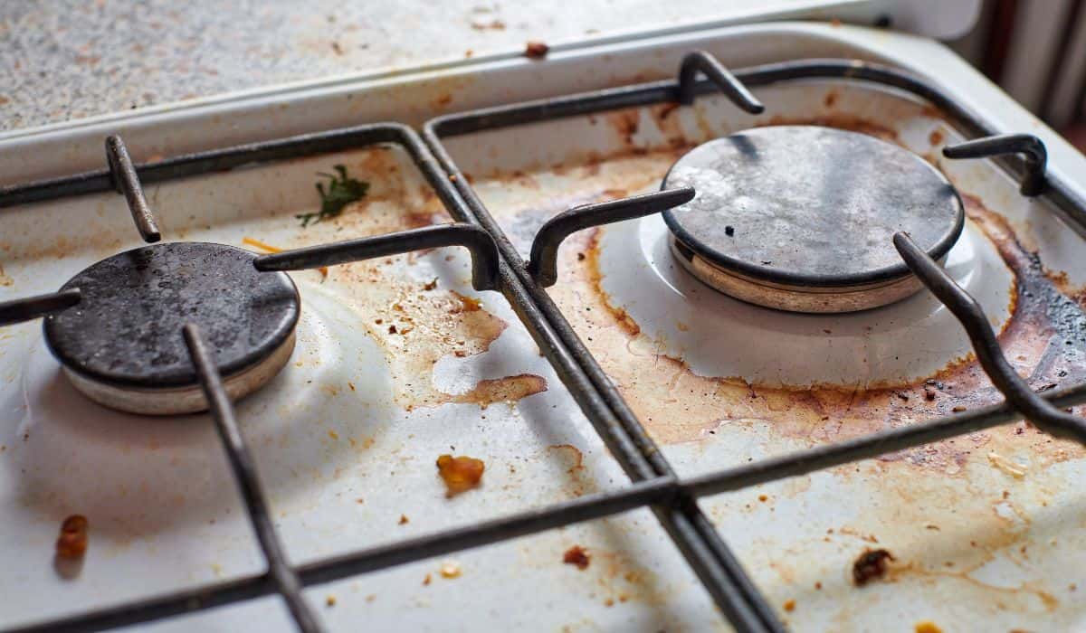 remove-burnt-on-from-stove