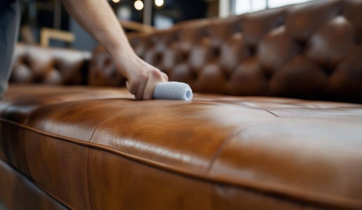 steam-clean-a-leather-sofa